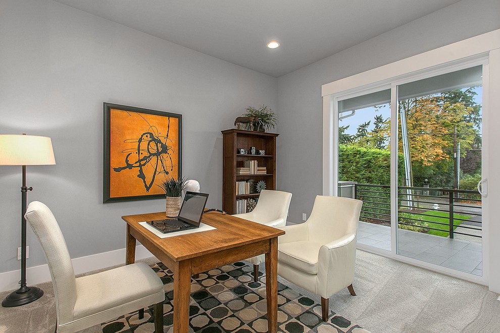 Greater Seattle Area The Sardinia Home Office and Den Traditional