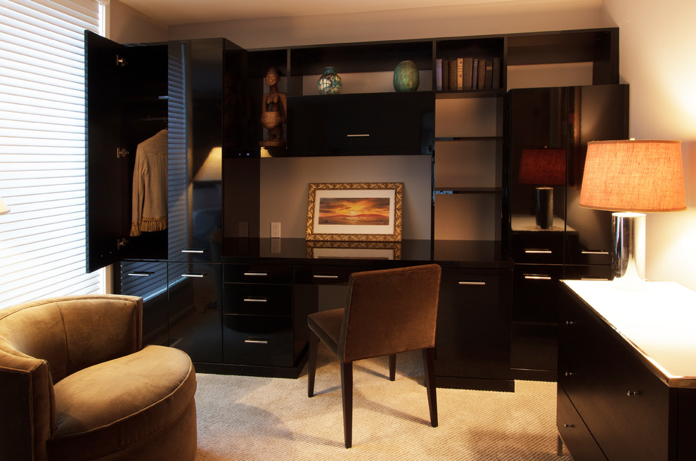 Guest Room and Office - Contemporary - Home Office - New York - by ...