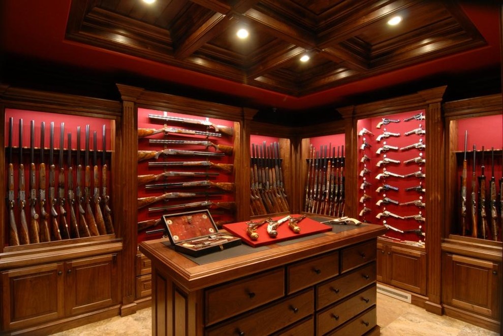 Gunrooms Traditional Home Office Little Rock by Julian & Sons