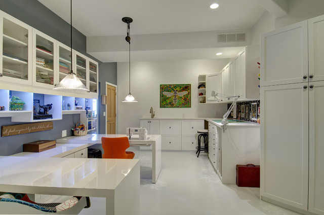 Guy Hill Basement - Klassisch modern - Arbeitszimmer - Denver - von FBC