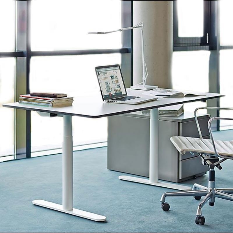 HA2 Work FP höhenverstellbarer Schreibtisch Modern Home Office Munich by AmbienteDirect