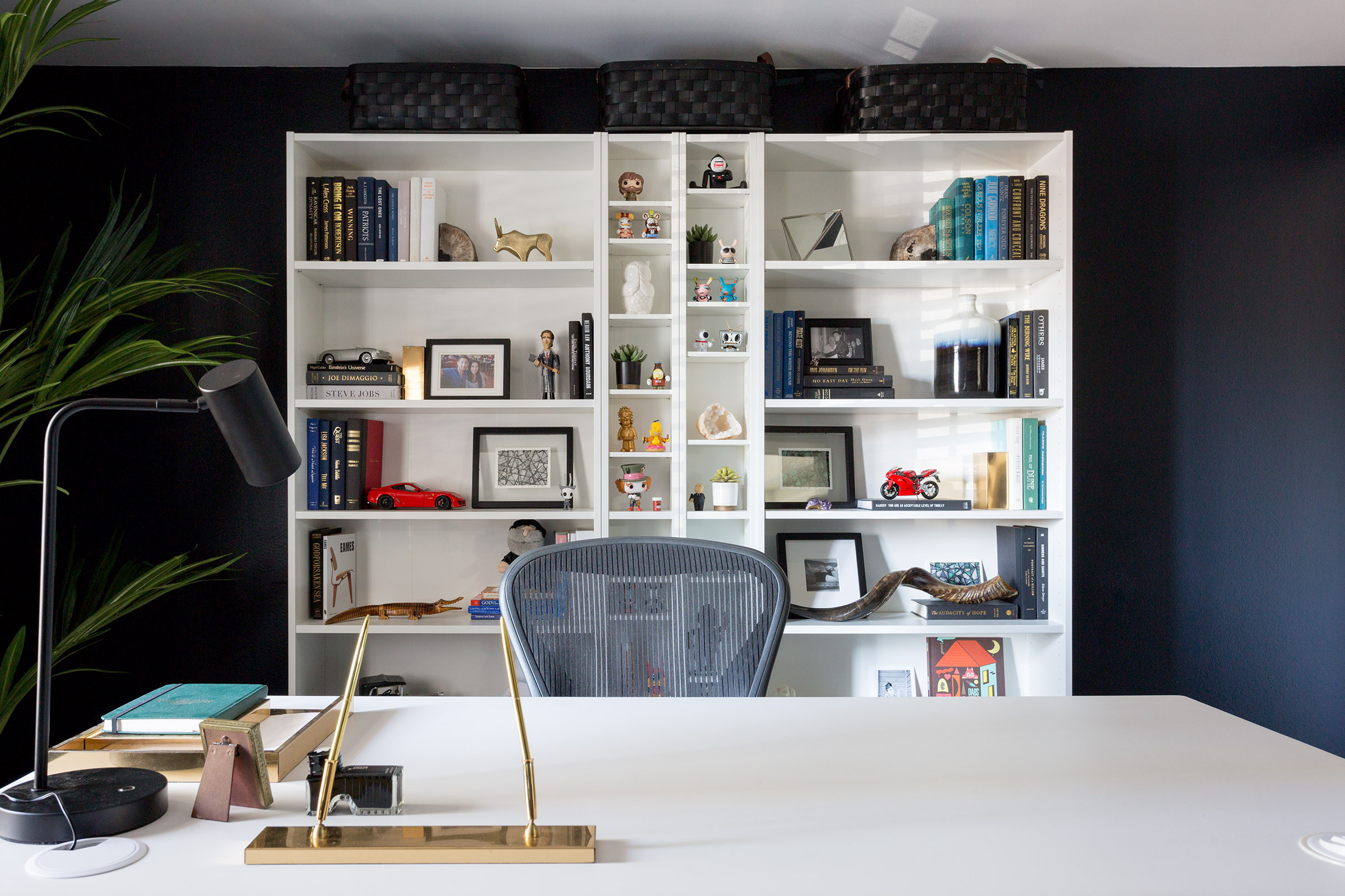 His and Hers Office Makeover — Bella Via Design