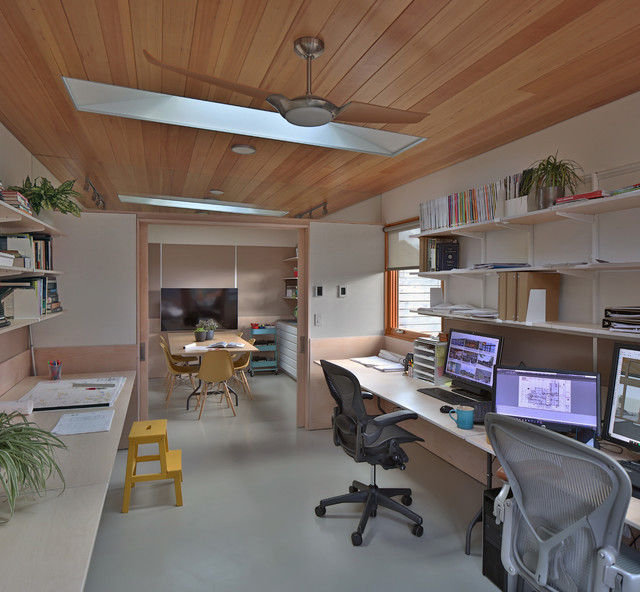 Home Office & Workshop - Modern - Home Office - Seattle - by Studio Zerbey  Architecture + Design | Houzz IE