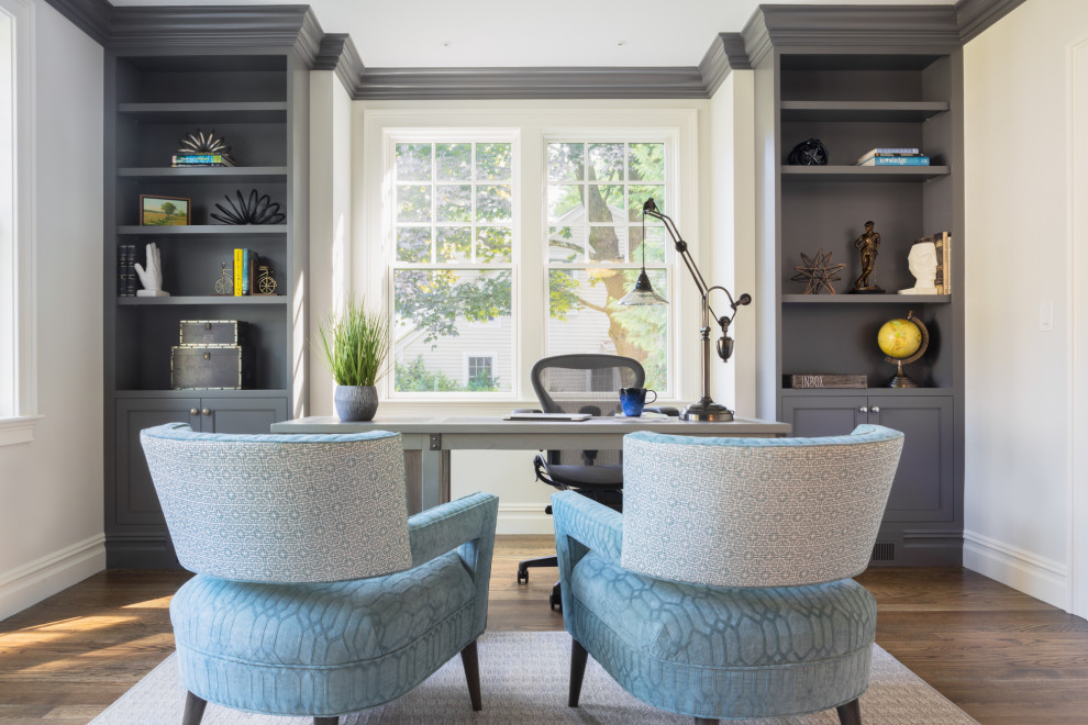 Home Office Transitional Home Office Boston by Distinctive