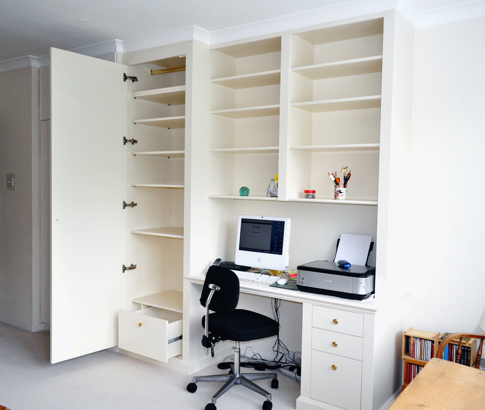 Home office Traditional Home Office London by The London Alcove