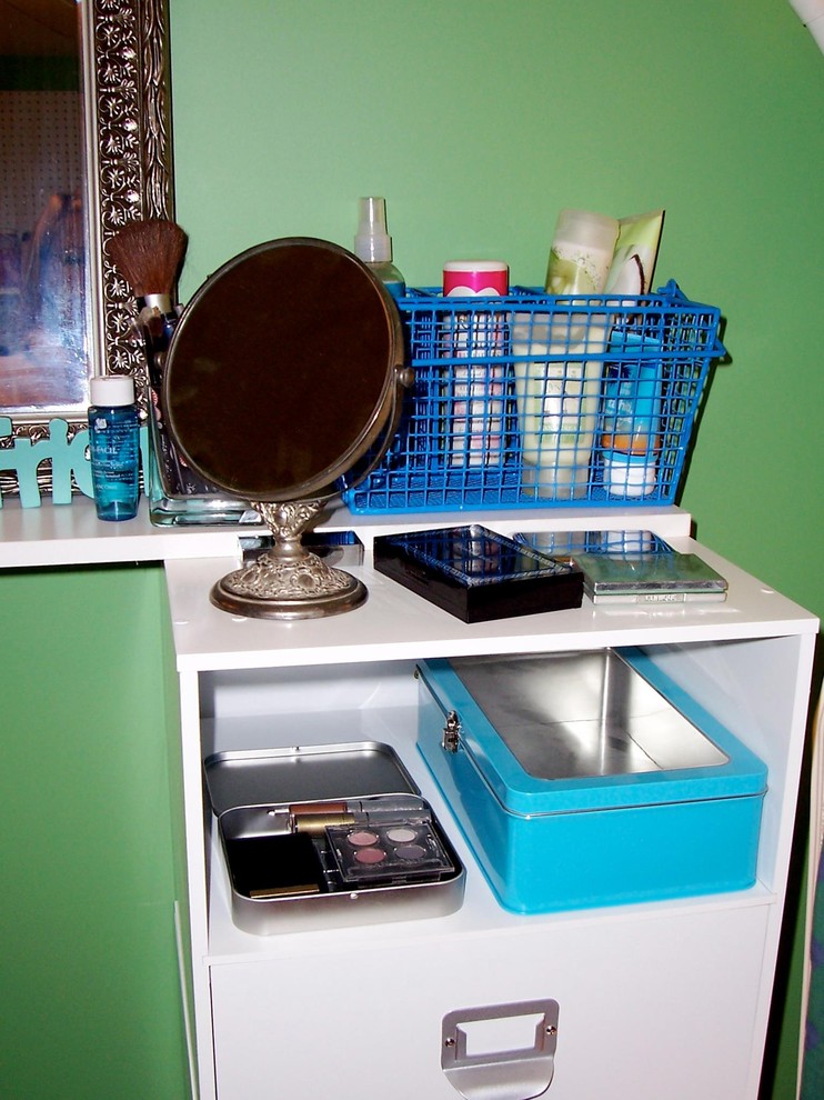 Homemade Makeup Vanity Modern Home Office Houzz