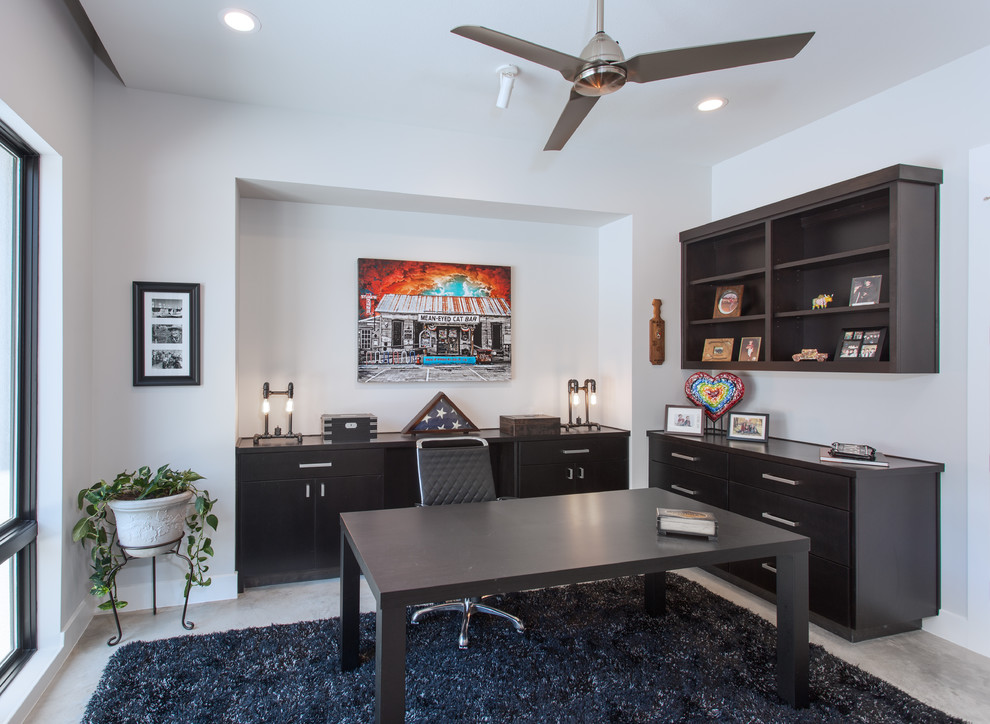 Hornsby Residence Contemporary Home Office Austin By Cornerstone Architects Houzz 4479