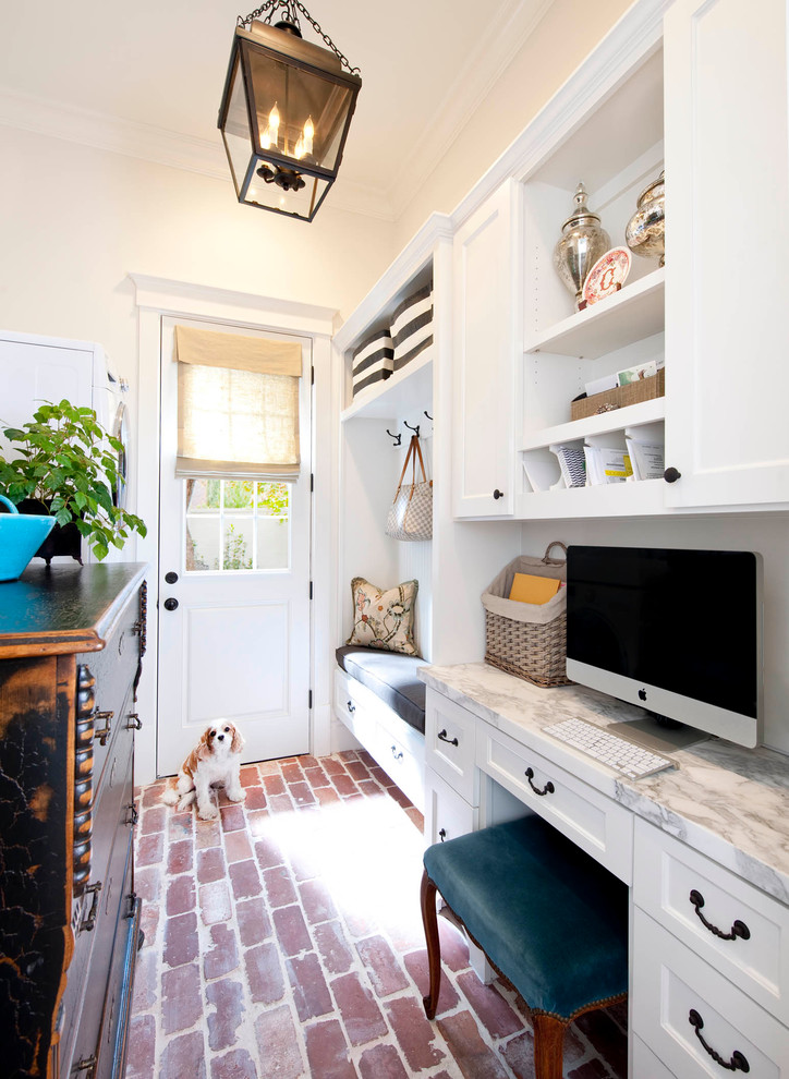 Inspiration for a timeless home office remodel in Dallas