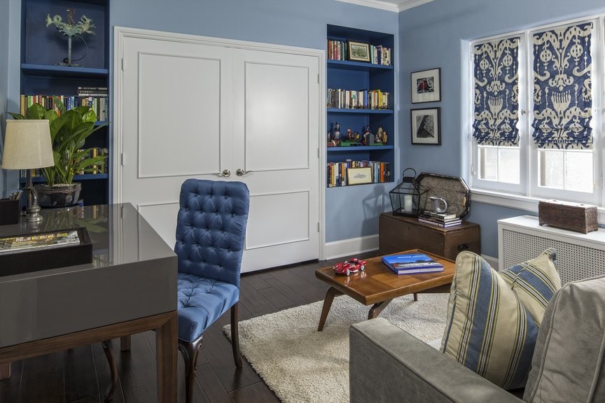 Humboldt Traditional Home Office Denver by Duet Design Group