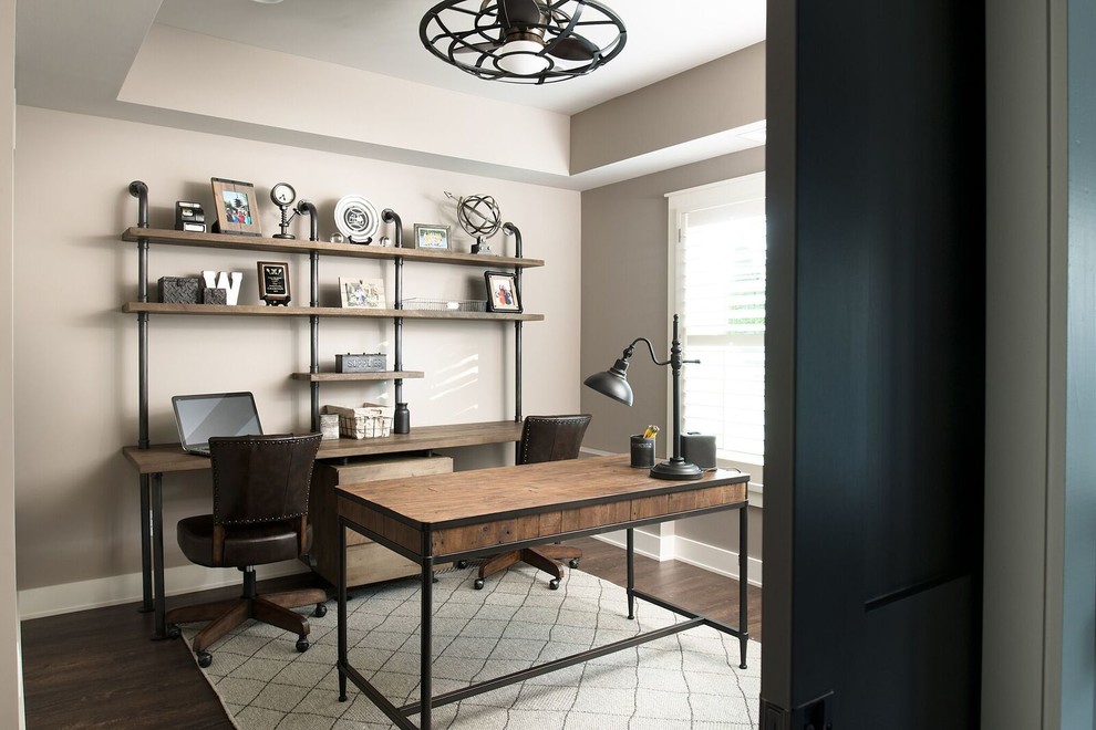Industrial Chic Home Office Inspiration: Elevate Your Workspace with Urban Sophistication