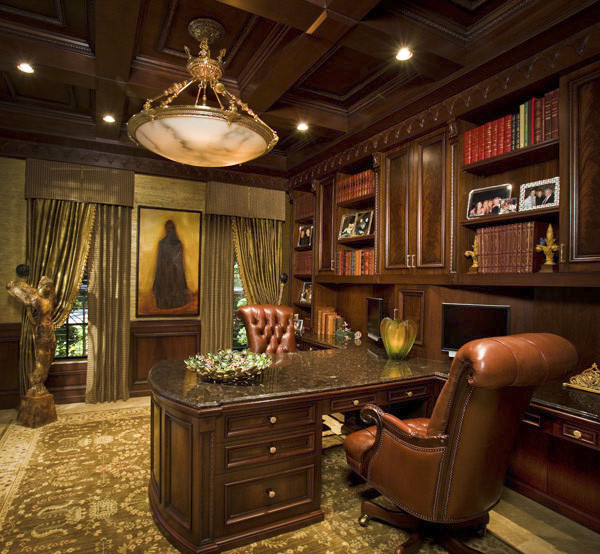Interior design by Retro Interiors - Traditional - Home Office - Miami - by  Retro Interiors | Houzz