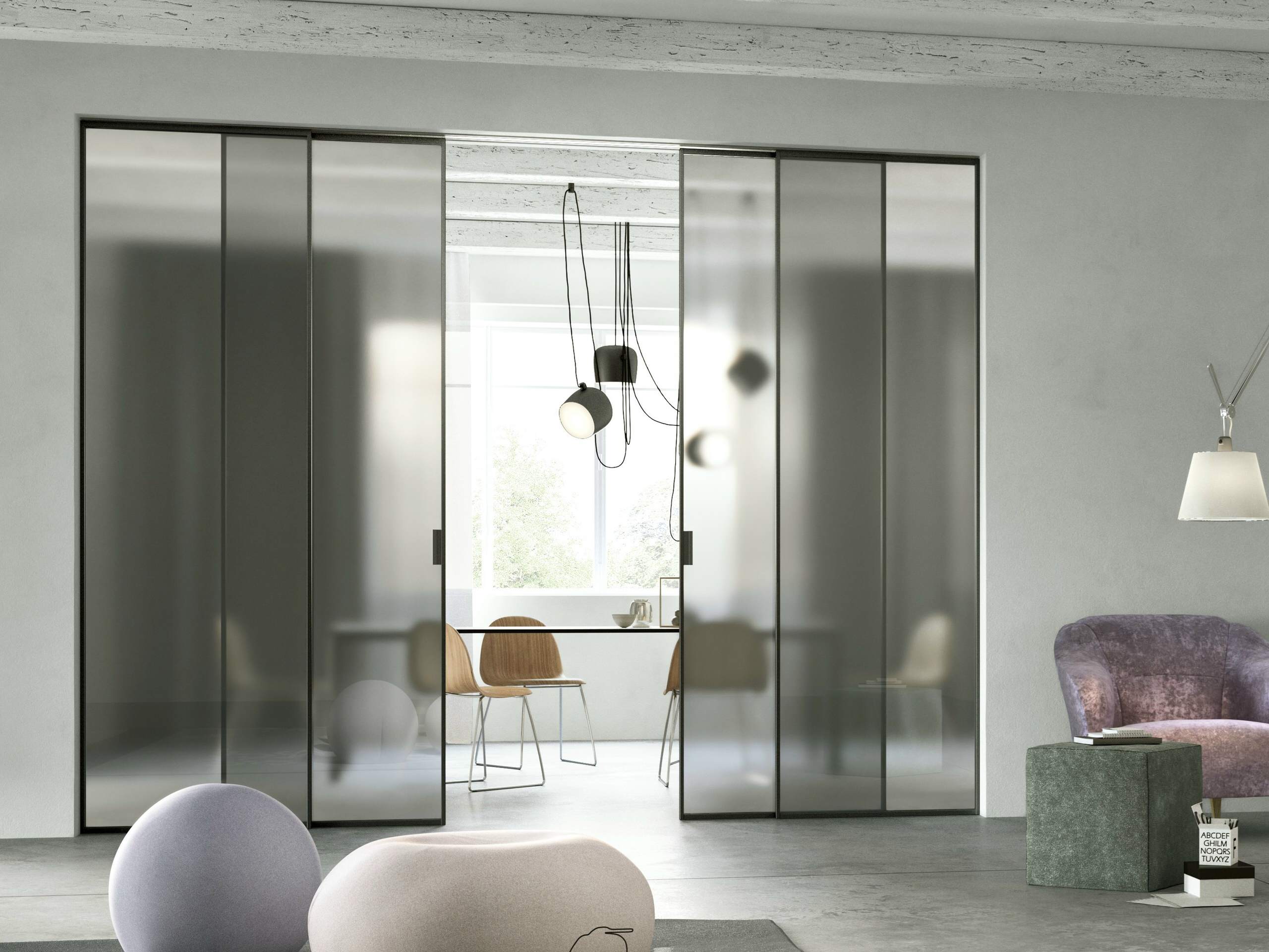 Interior Glass Doors Home Office Ideas & Photos | Houzz