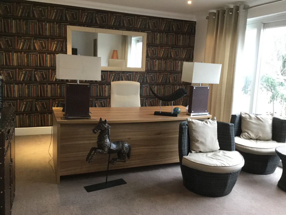 It's "OFFICE" ial... Modern Home Office Glasgow by XS Interiors