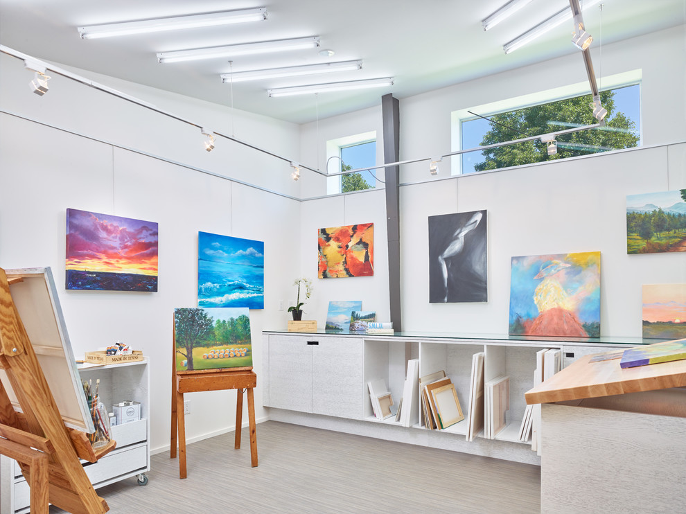 Jewel Box Art Studio Contemporary Home Office Kansas City by