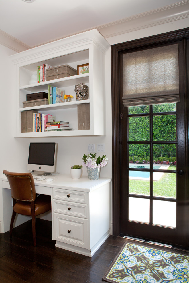 Kemper Interiors Los Angeles Transitional Home Office Los Angeles