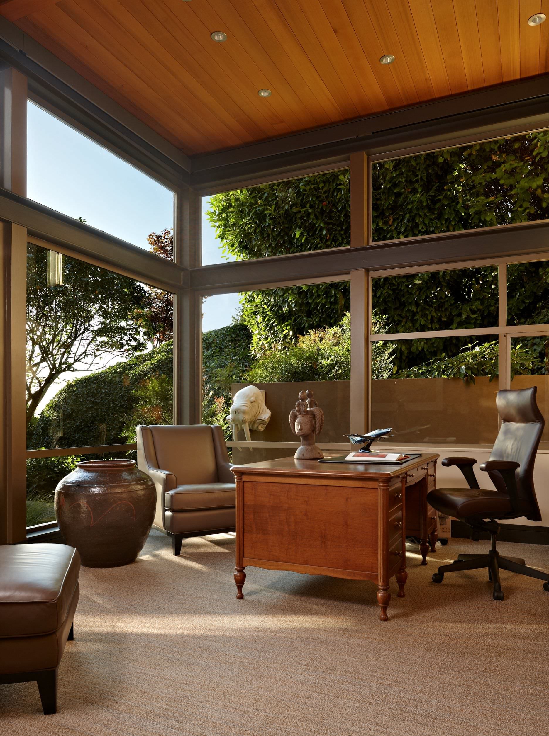 Lake House Two - Office - Contemporary - Home Office - Seattle - by  McClellan Architects | Houzz