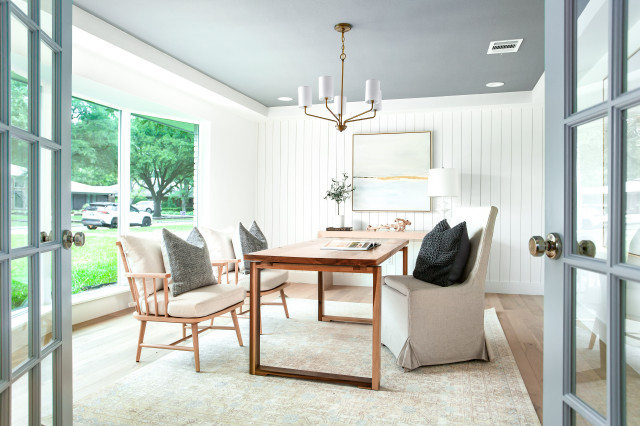 Laren Lane - Beach Style - Home Office - Dallas - by Jessica Koltun ...