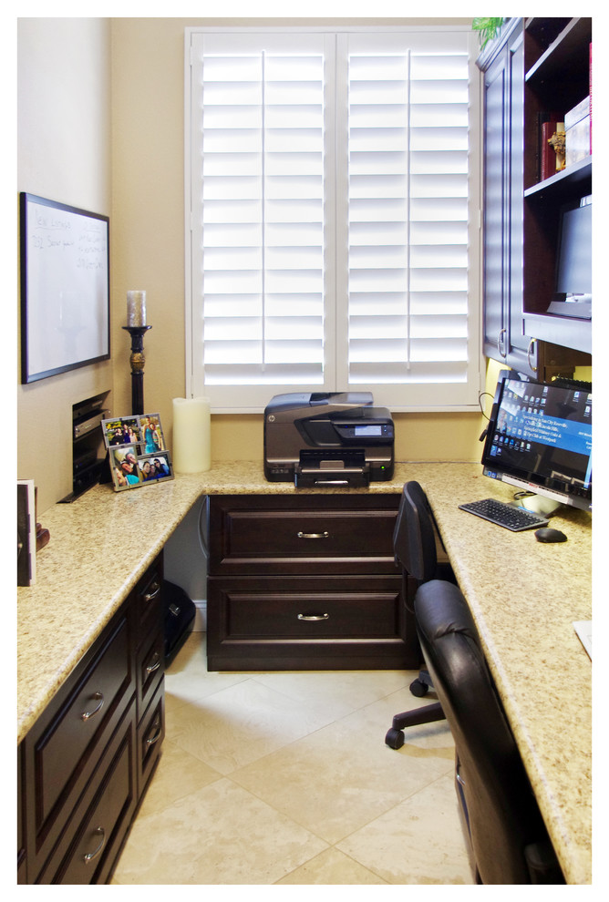 Laundry Room to Home Office Conversion Home Office Sacramento by