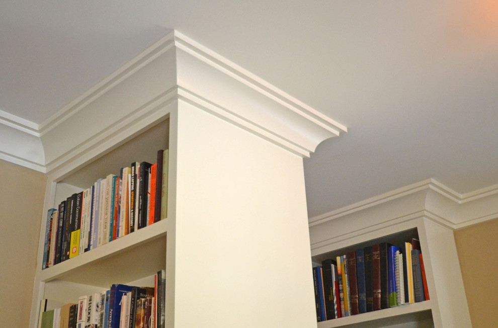 Example of a farmhouse home office design in DC Metro