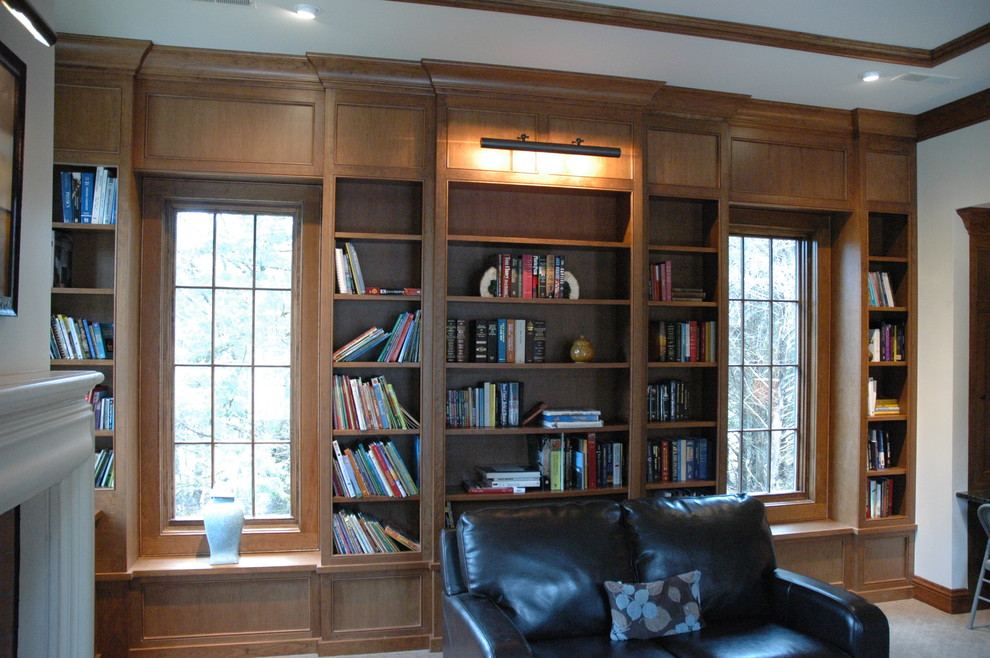Transitional home office photo in Other