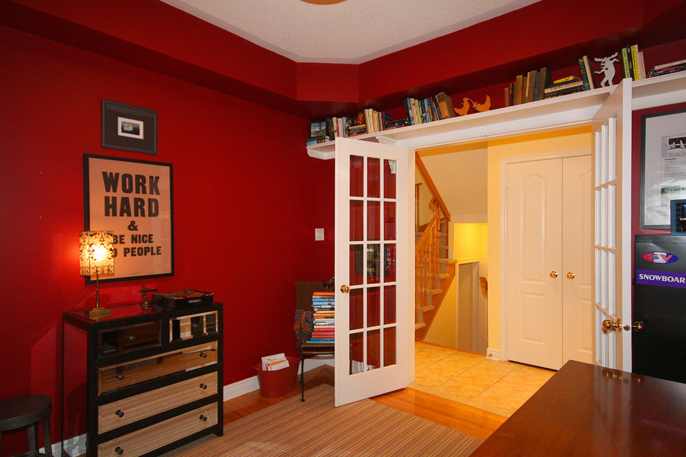 Library/Den Eclectic Home Office Toronto by Somers & Company Interiors Houzz