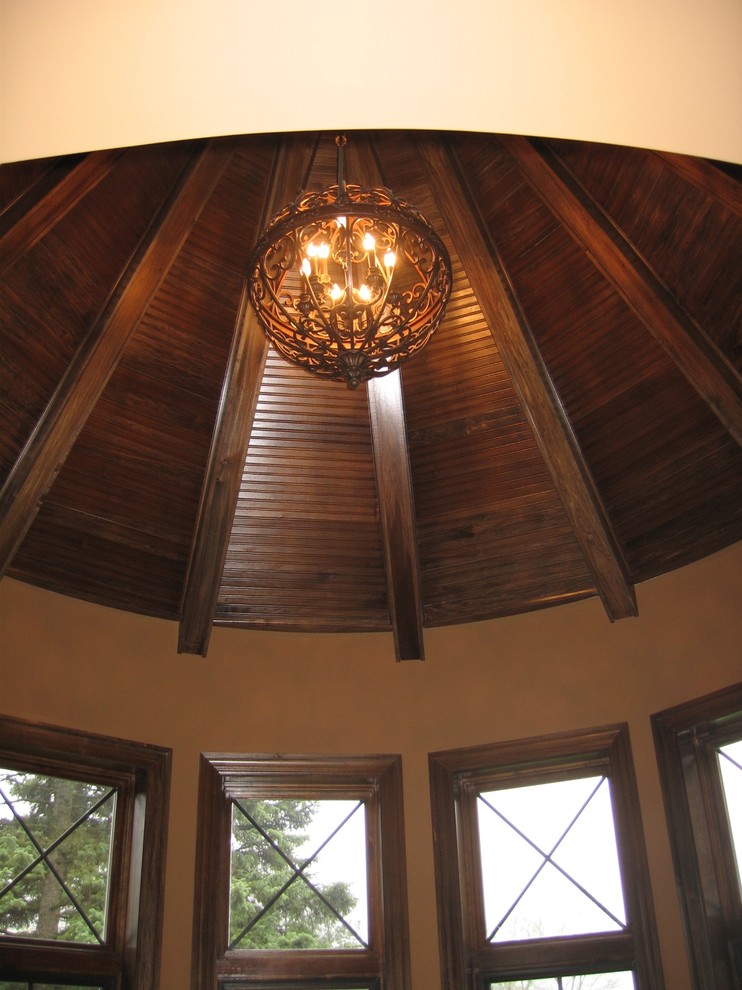 Library Maria Hildebrand Traditional Home Office Chicago by