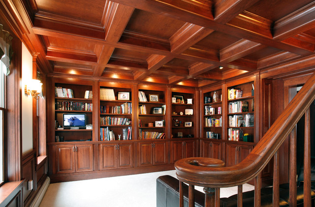 Home Library Coffered Ceiling 75 Most Popular 75 Beautiful Home Office