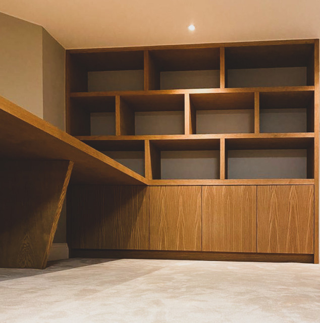Limetrees Modern Home Office London by End Grain Ltd Houzz