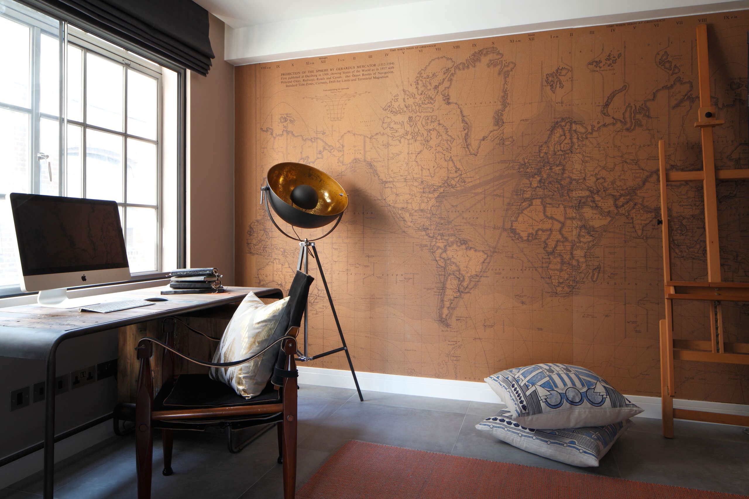 Luxury Loft Apartment Study Industrial Home Office London By Oliver Burns Houzz