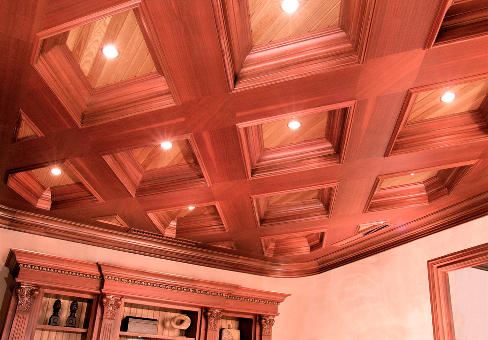 Mahogany Office Traditional Home Office Miami by Tracy Tyler