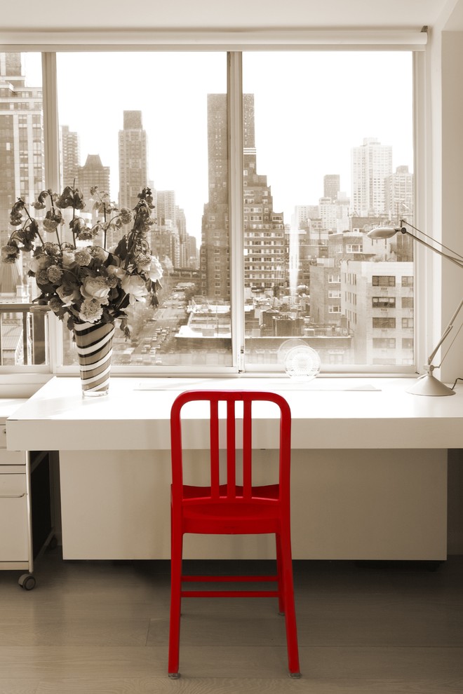 Picture of Manhattan Penthouse - Scandinavian - Home Office - New York - by Cezign ...
