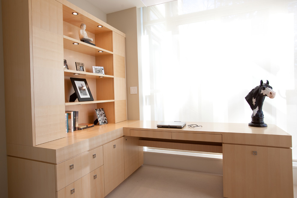 Maple House Home Office (Project 710) Modern Home Office
