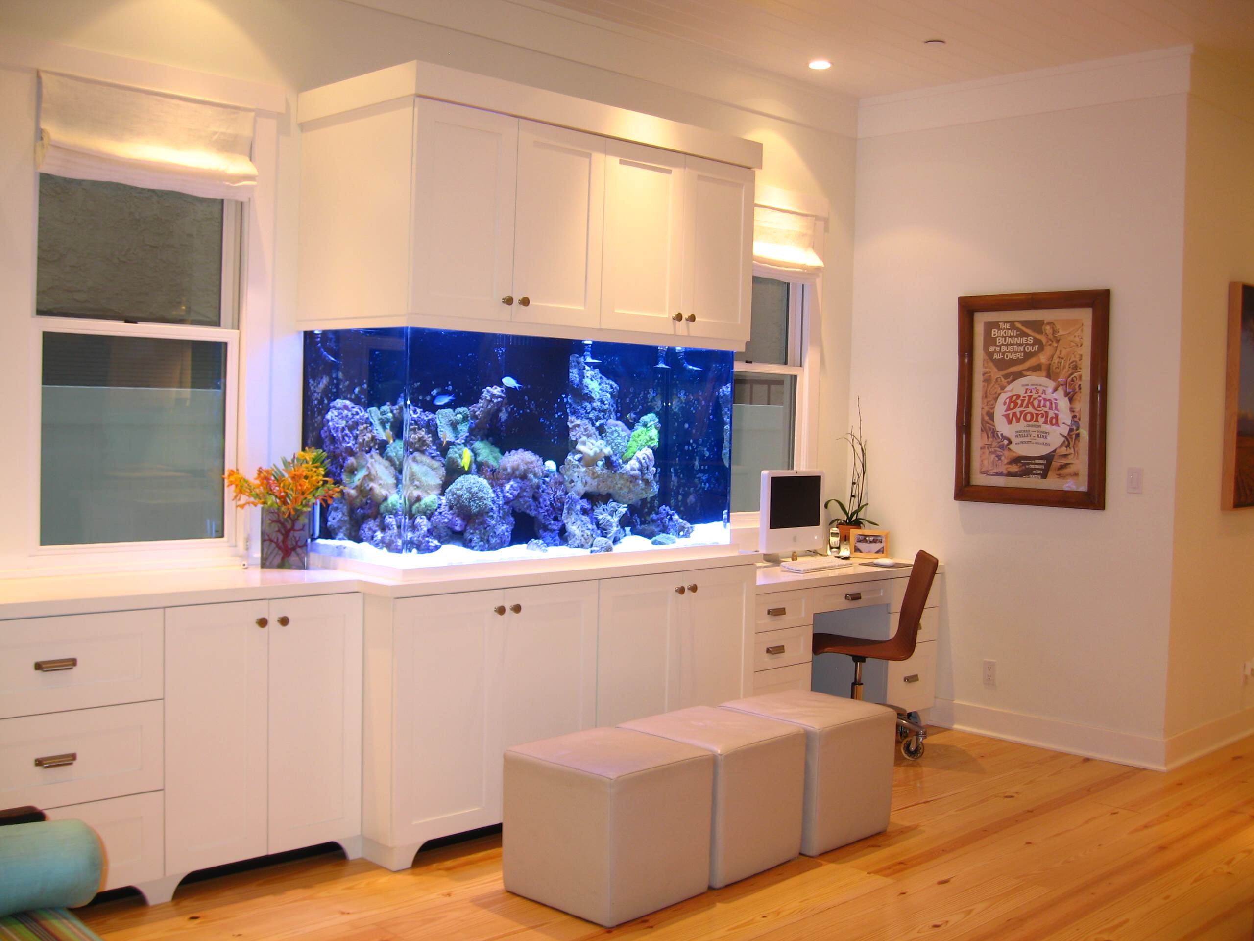 Home Office Fish Aquarium Houzz