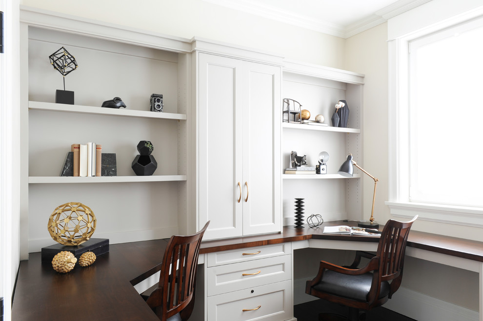 Masculine Home Office - Contemporary - Home Office - Vancouver - by ...