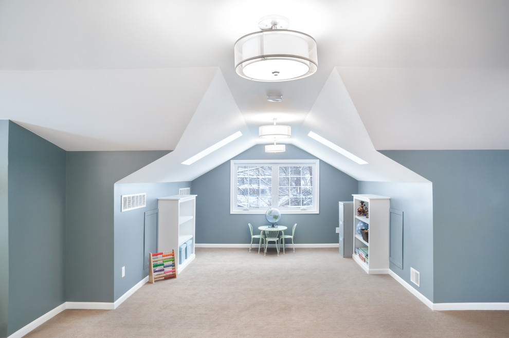 Master Suite & Attic Remodel / Ann Arbor Burns Park Transitional