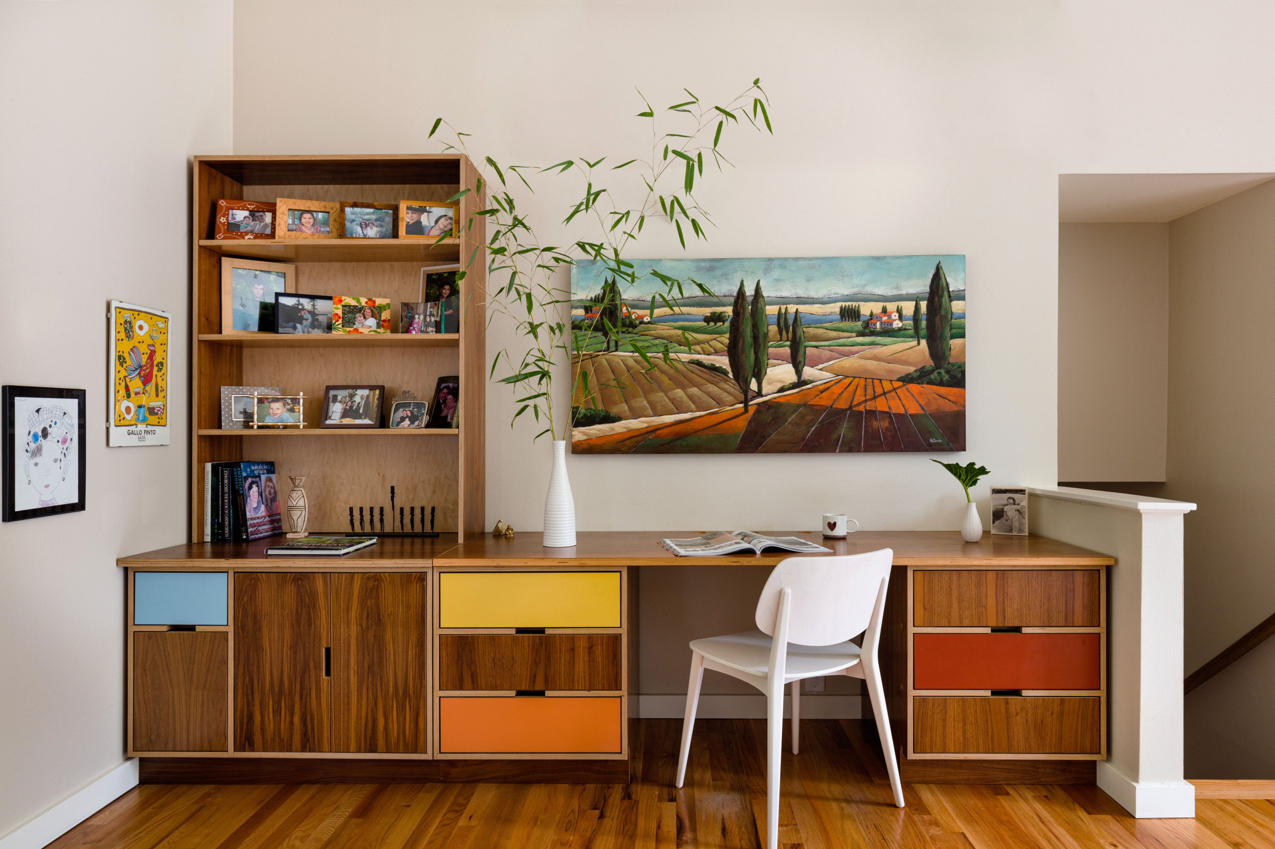 75 Mid-Century Modern Home Office Ideas You'll Love - May, 2023 | Houzz