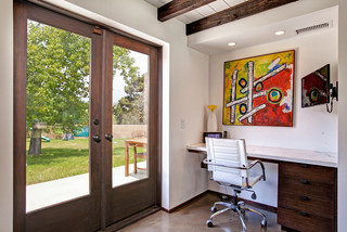 33 Mid-Century Modern Home Office Decor Ideas - Shelterness