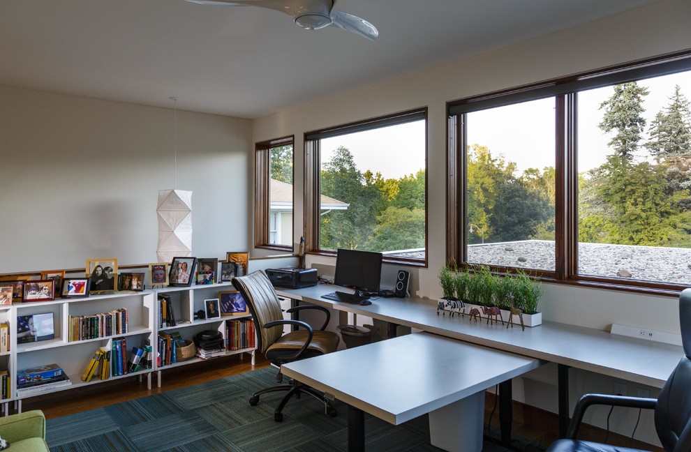 Minnehaha Modern - Minneapolis, MN - Modern - Home Office - Minneapolis ...