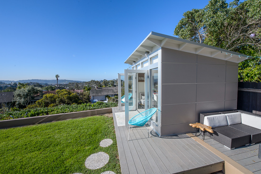 Modern 120 square foot home office - Contemporary - Home Office - San Diego  - by Studio Shed - Live Large. Build Small. | Houzz