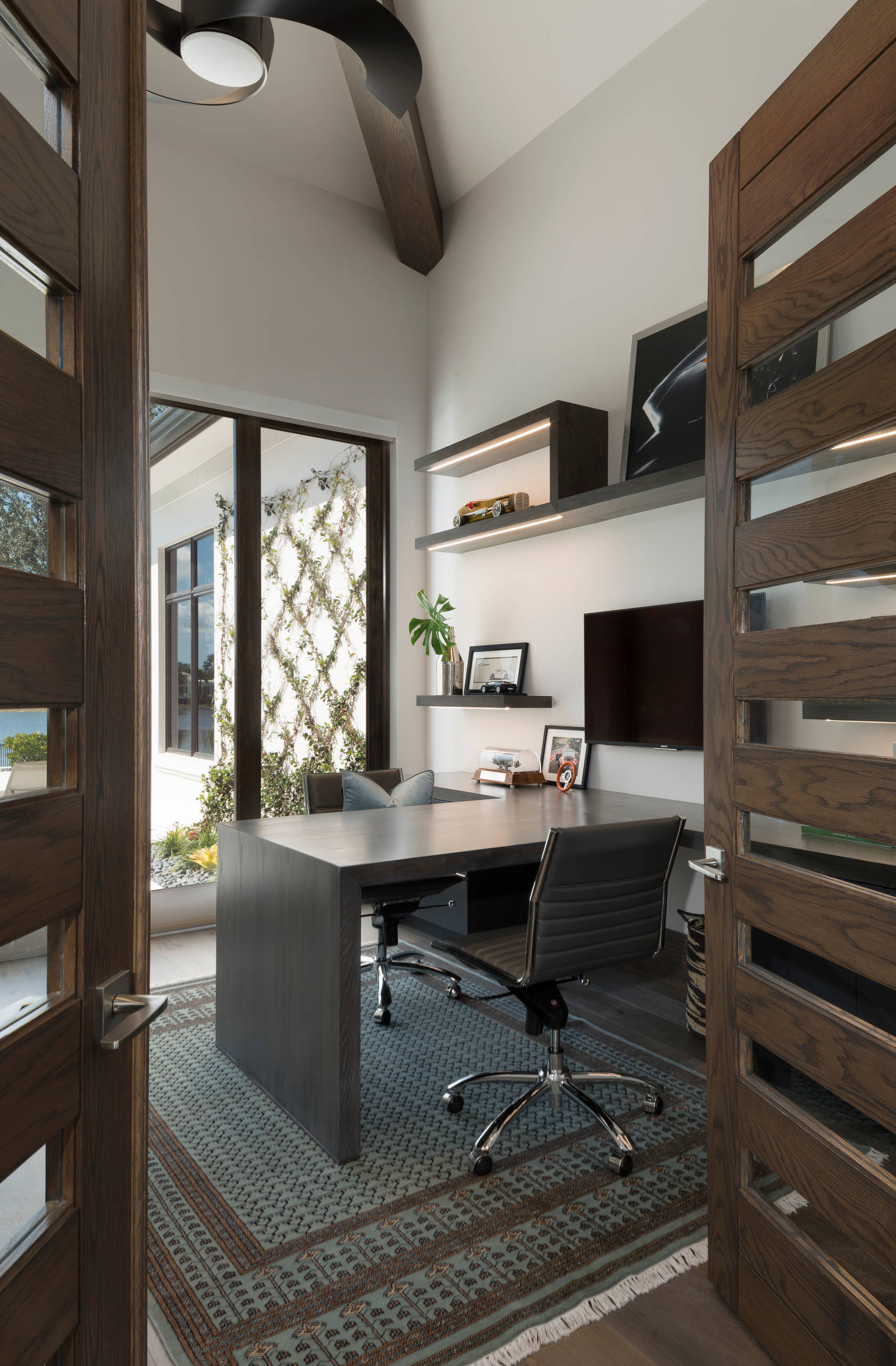 75 built-in desk home office ideas you'll love - august, 2023 | houzz