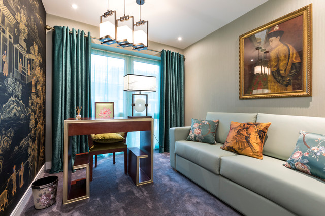 Modern Development Hammersmith- oriental style - Asian - Home Office -  London - by MK Photography | Houzz IE