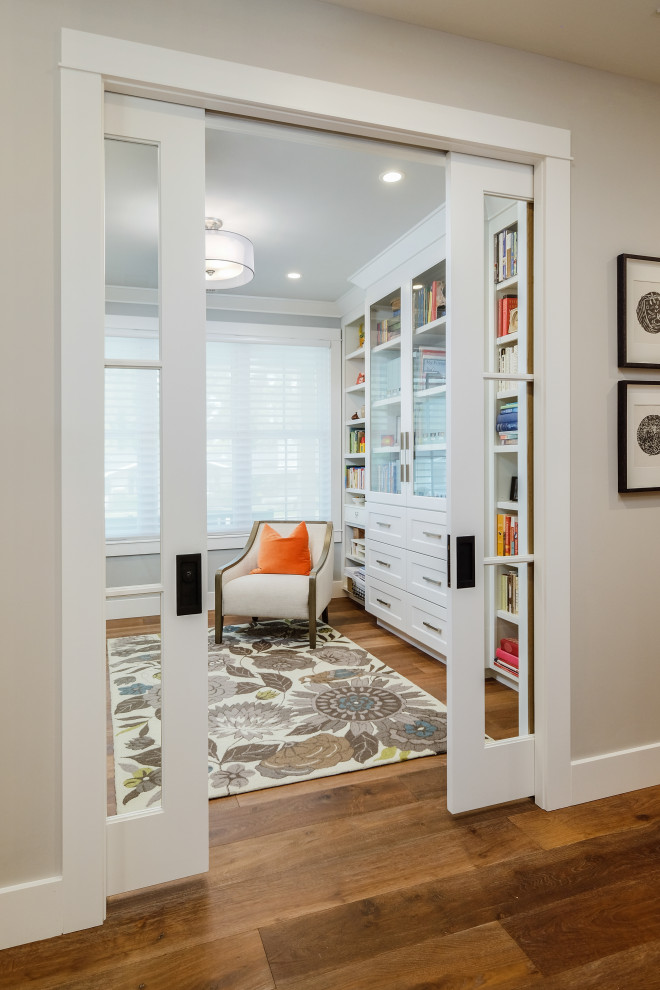 Modern Farmhouse Country Home Office San Francisco by Jill