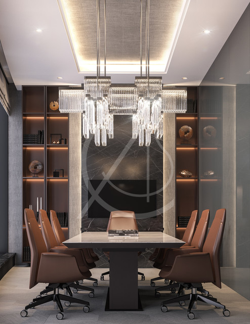 Modern Luxury CEO Office Interior Design - Modern - Home Office & Library -  London | Houzz