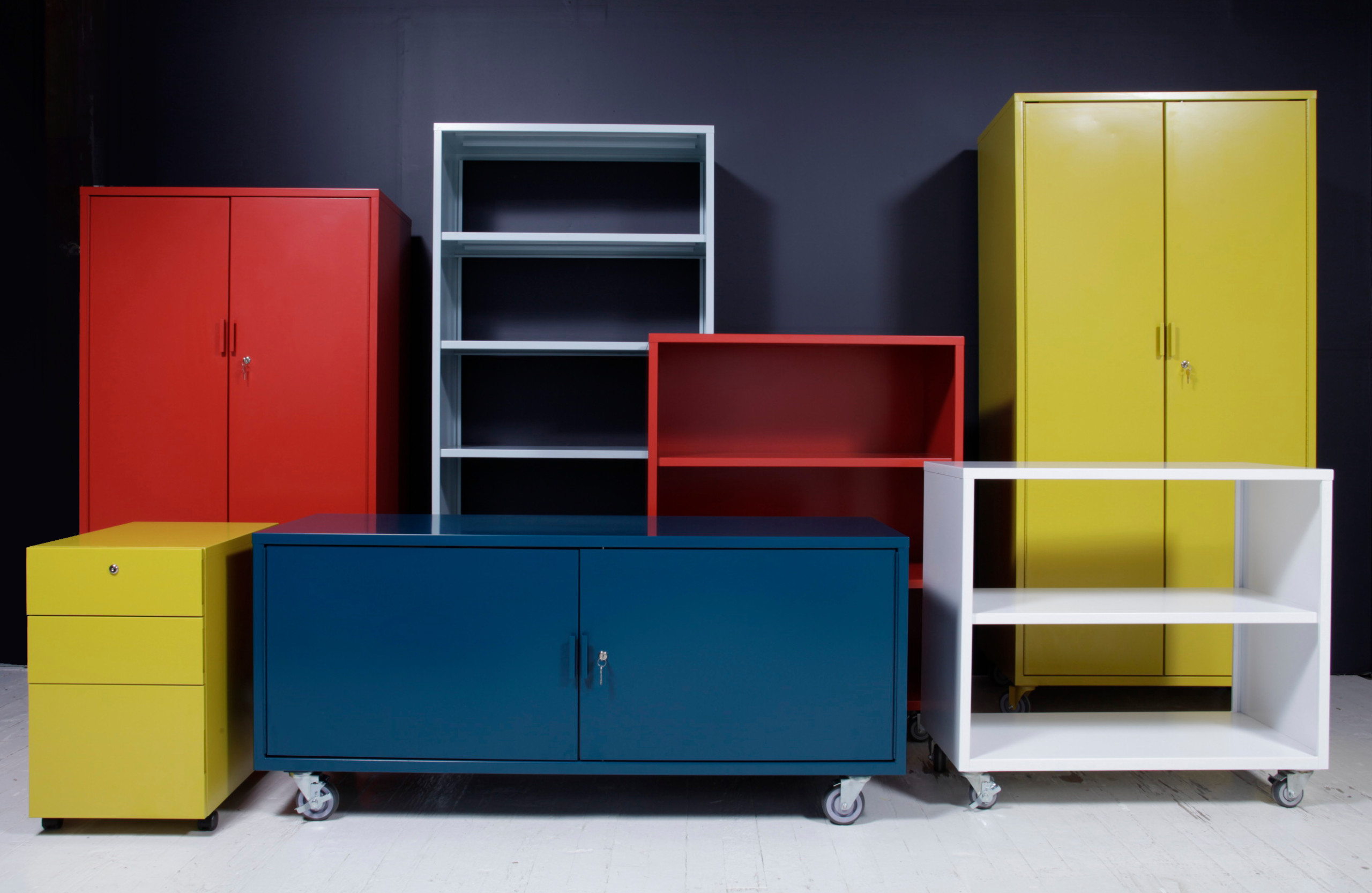 Modern Office Furniture - Metal Storage  - Modern - Home Office -  Portland - by Heartwork INC | Houzz