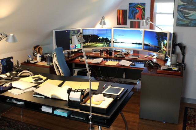 My Home Office - Eclectic - Home Office - Boston | Houzz IE