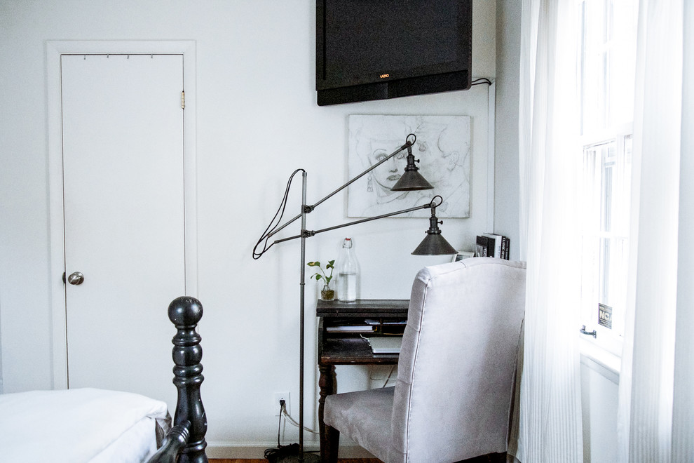 Источник вдохновения для домашнего уюта: кабинет в стиле фьюжн