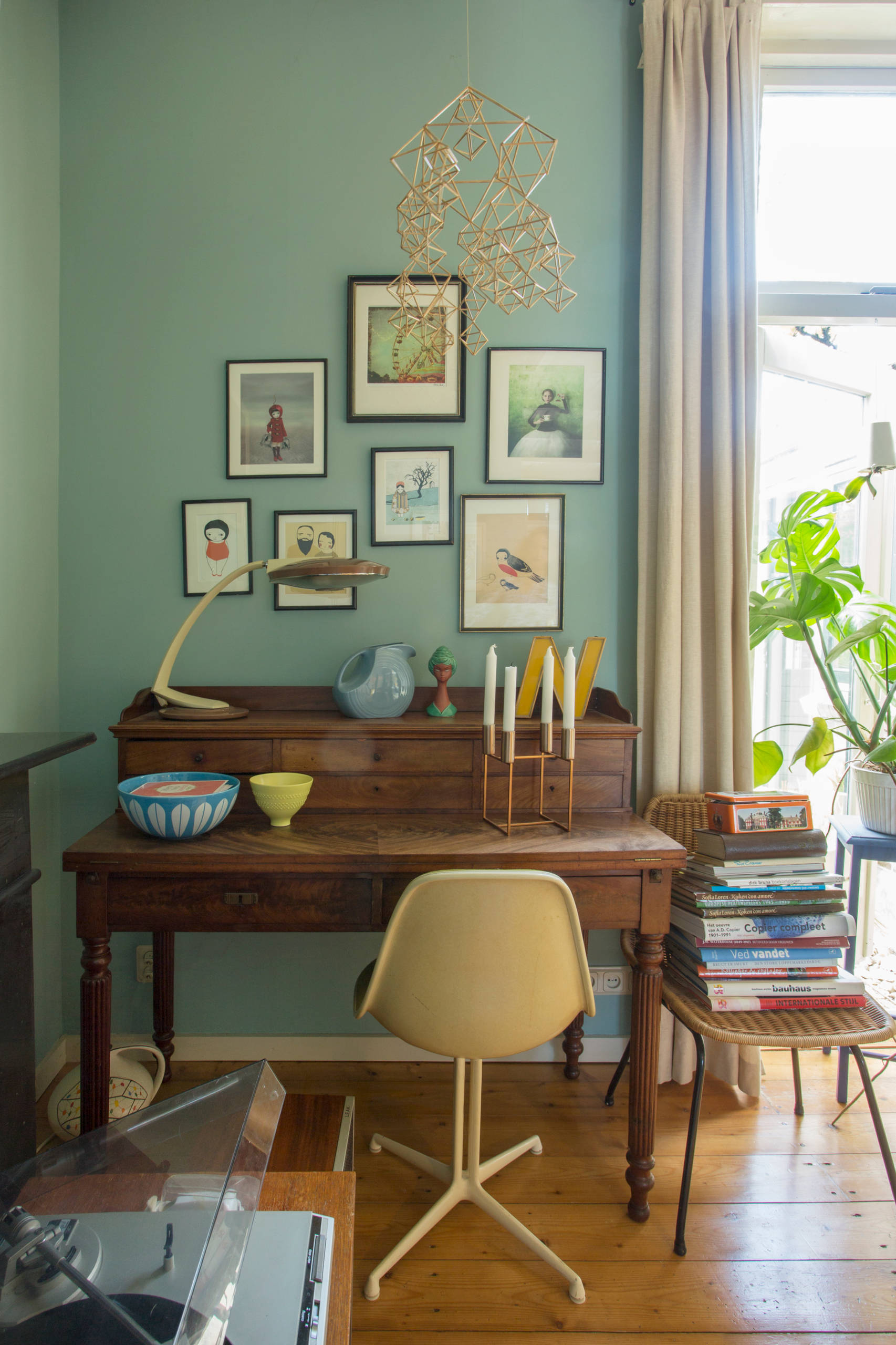 het laatste ontwikkeling Patois My Houzz: A Dutch Home's Gorgeous Vintage Style - Eclectic - Home Office -  Amsterdam - by Margot Hartford Photography | Houzz