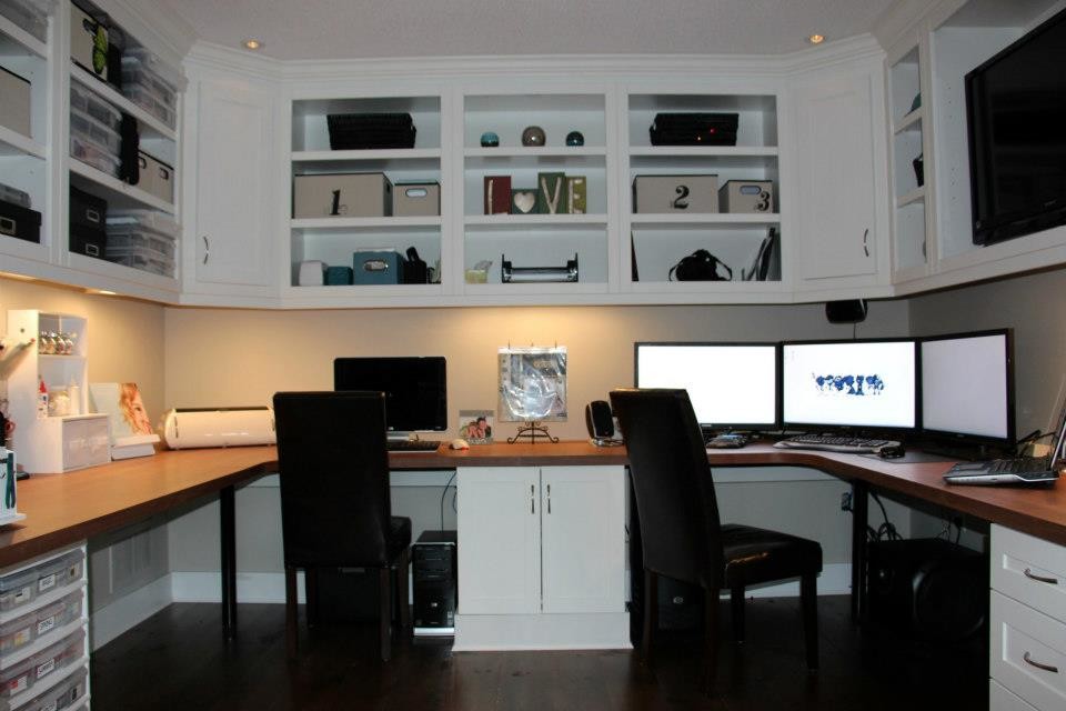Multiple Monitor Home Office Ideas 