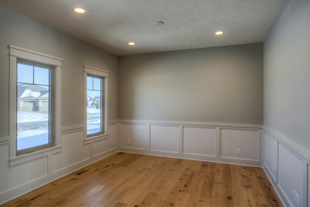 Newport Custom w/ Finished Basement Home Office Omaha by Landmark