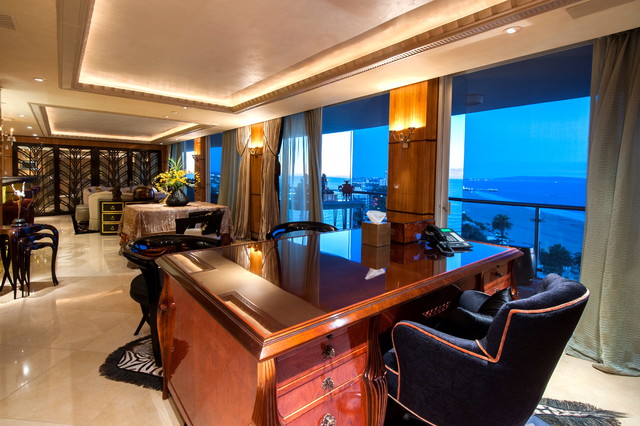 Ocean View - Contemporary - Home Office - Los Angeles - by Doni Flanigan |  Houzz UK